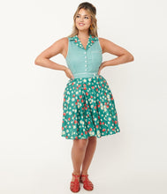 Load image into Gallery viewer, Green Gingham Shelby Romper