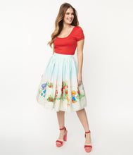 Load image into Gallery viewer, Strawberry Shortcake Garden Party Border Swing Skirt