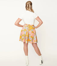 Load image into Gallery viewer, 70’s Retro Daisy Sweet Talk Skirt
