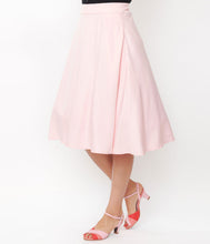 Load image into Gallery viewer, Baby Pink Vivien Swing Skirt