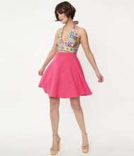 Load image into Gallery viewer, Hot Pink Sweet Talk Flare Skirt
