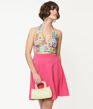 Load image into Gallery viewer, Hot Pink Sweet Talk Flare Skirt