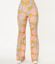 Load image into Gallery viewer, 70's Retro Daisy Find Your Flare Pants