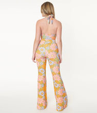Load image into Gallery viewer, 70's Retro Daisy Find Your Flare Pants