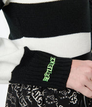 Load image into Gallery viewer, "Strange & Unusual" Beetlejuice Cardigan