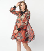 Load image into Gallery viewer, Monster Mash Babydoll Dress