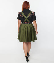 Load image into Gallery viewer, Universal Monsters Monster Head Ruffle Pinafore