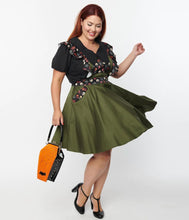 Load image into Gallery viewer, Universal Monsters Monster Head Ruffle Pinafore