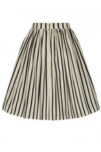 Load image into Gallery viewer, Jasmine Ghost Black and White Stripe Skirt