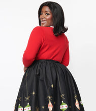 Load image into Gallery viewer, Red and White Ornament Dandy Cardigan