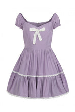Load image into Gallery viewer, Lolisa Lavender Babydoll Dress