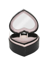 Load image into Gallery viewer, Emerson  Mini Black Heart Jewelry Box