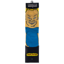 Load image into Gallery viewer, Beavis of Beavis and Butthead Character Socks