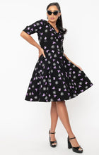 Load image into Gallery viewer, Cat and Tombstone Delores Dress