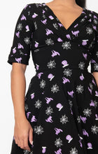 Load image into Gallery viewer, Cat and Tombstone Delores Dress