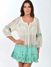Load image into Gallery viewer, Stevie Turquoise Tunic