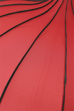 Load image into Gallery viewer, Everly Red and Black Pagoda Umbrella