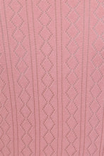 Load image into Gallery viewer, Pink Diamond Cuts Linda Cardigan
