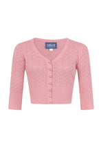 Load image into Gallery viewer, Pink Diamond Cuts Linda Cardigan