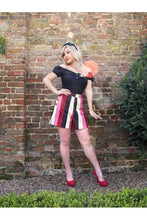 Load image into Gallery viewer, Adriana Bubblegum Stripe Shorts