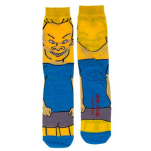 Load image into Gallery viewer, Beavis of Beavis and Butthead Character Socks