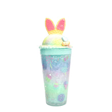 Load image into Gallery viewer, Mint Sweets Rainbow Bunny Tumbler
