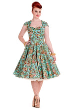 Load image into Gallery viewer, 50's Style Sasha Sugar Skull Dress- SIZE 4XL Last one!