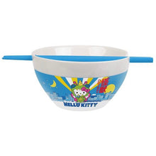 Load image into Gallery viewer, Hello Kitty Kaiju Ceramic Bowl with Chopsticks
