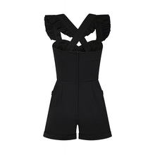 Load image into Gallery viewer, Lisa Black Playsuit