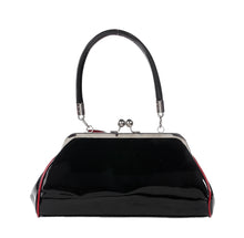 Load image into Gallery viewer, Floozy Red and Black Web Purse