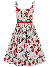 Load image into Gallery viewer, Jemima Rose Dance Swing Dress
