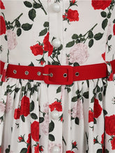 Load image into Gallery viewer, Jemima Rose Dance Swing Dress