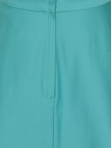 Teal Veronica Classic Cotton Swing Skirt