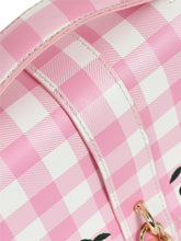 Load image into Gallery viewer, Lydia Gingham Cherry Purse