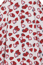 Load image into Gallery viewer, Alexa Strawberry Suspender Swing Skirt- ALMOST GONE!
