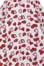 Load image into Gallery viewer, Alexa Strawberry Suspender Swing Skirt- ALMOST GONE!