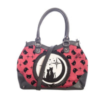 Load image into Gallery viewer, Celestial Cats Shoulder Bag
