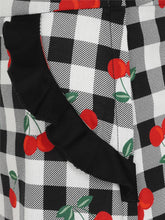 Load image into Gallery viewer, Emilia Gingham Cherry Frills Shorts