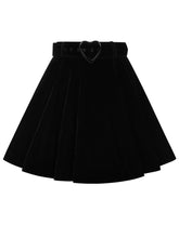 Load image into Gallery viewer, Adore Velvet Skater Skirt