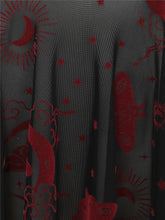 Load image into Gallery viewer, Elena Moth Moonlight Mesh Skater Dress