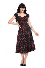 Load image into Gallery viewer, Dolores Cherry Love Doll Dress