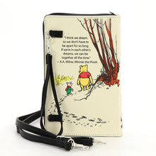 Load image into Gallery viewer, Winnie The Pooh Book Crossbody Purse