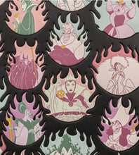 Load image into Gallery viewer, Disney Villains Pastel Flames All Over Print Mini Backpack