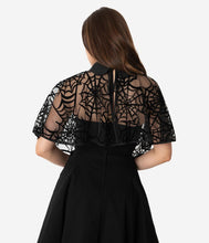Load image into Gallery viewer, Clarke Spider-Web Capelet