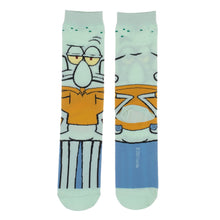 Load image into Gallery viewer, Squidward Character Socks