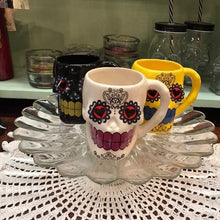 Load image into Gallery viewer, 3D Sugar Skull Mugs