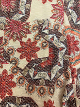 Load image into Gallery viewer, Orange Paisley Bell Bottom Leggings- Size Medium Only