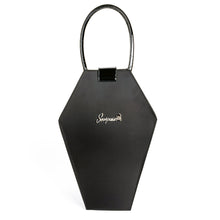 Load image into Gallery viewer, Cat Lady Coffin Kisslock Purse