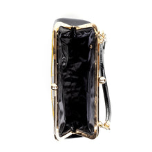Load image into Gallery viewer, Gold and Black Nokturnal Bat Kisslock Purse