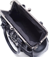 Load image into Gallery viewer, Pentagram Harness Kisslock Bow Purse